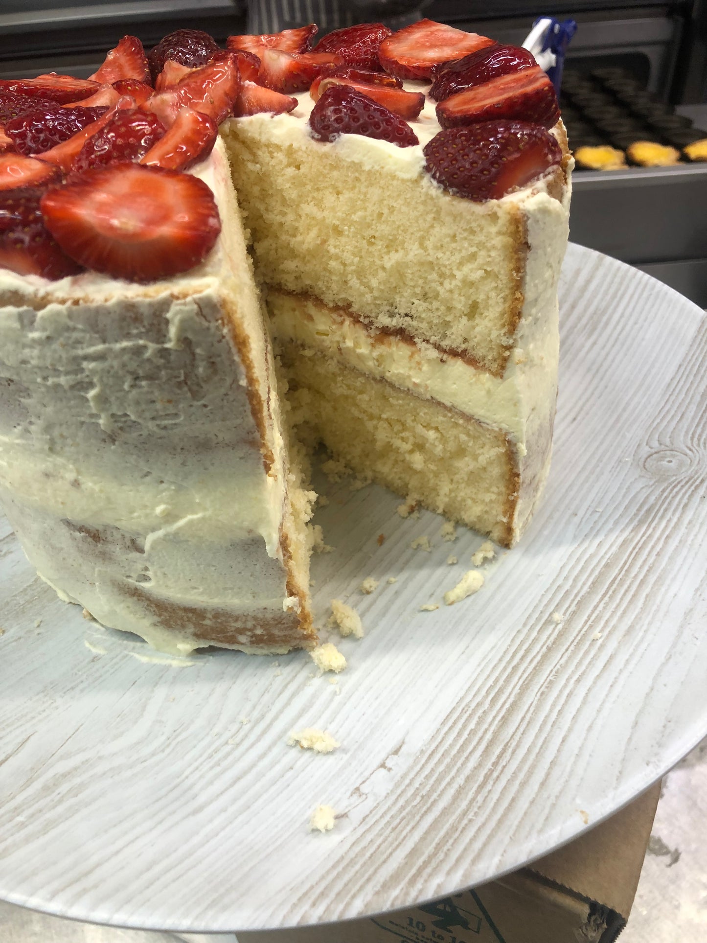 Strawberry Cheese Cake Arthurs Bakehouse