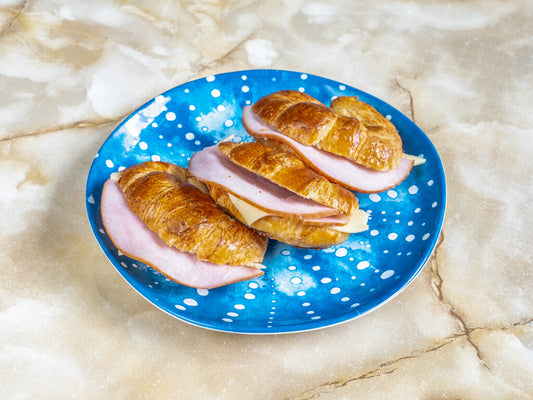 Mini Croissants - Ham and Cheese
