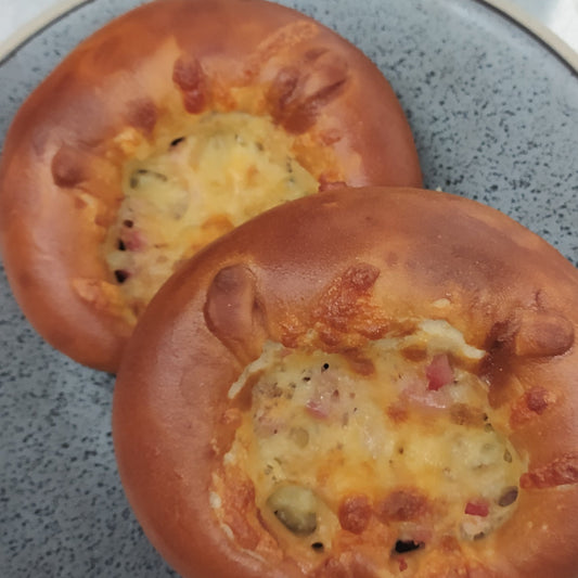 Pretzels Cheese and bacon