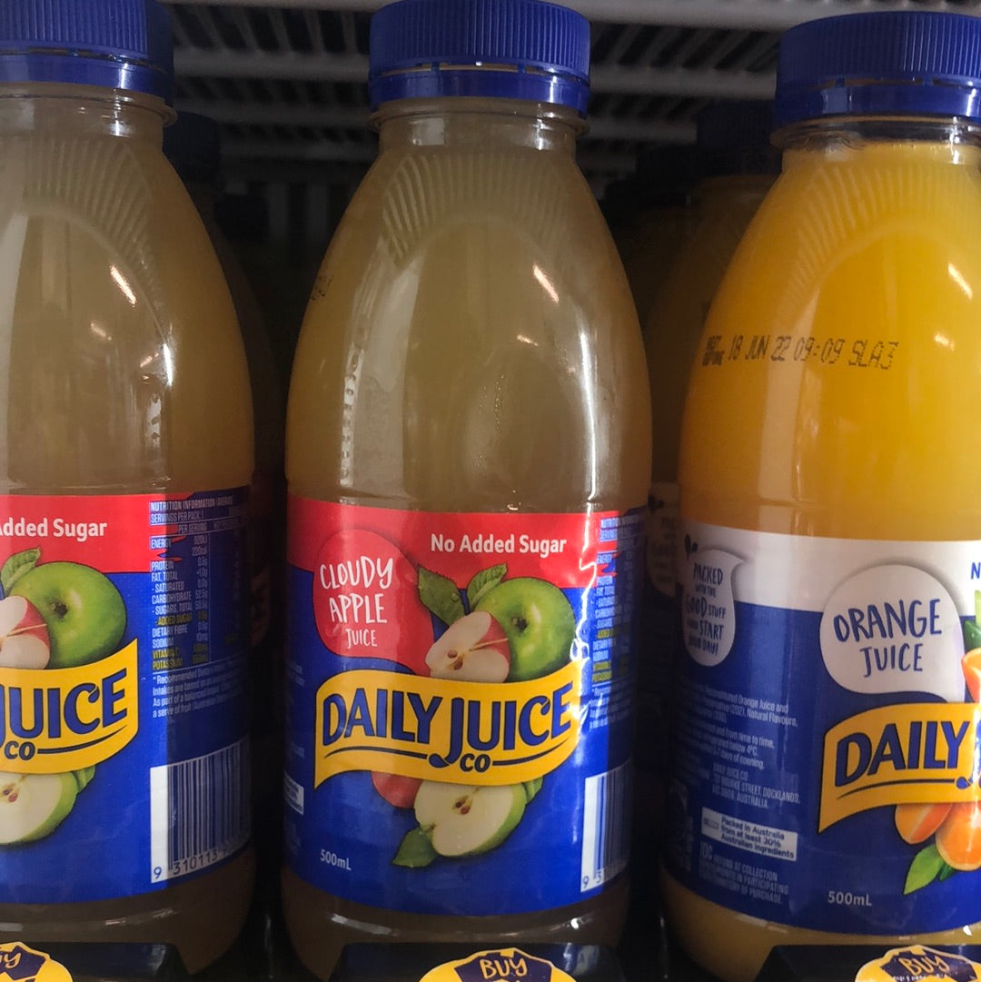 Daily Juice 500ml Arthurs Bakehouse